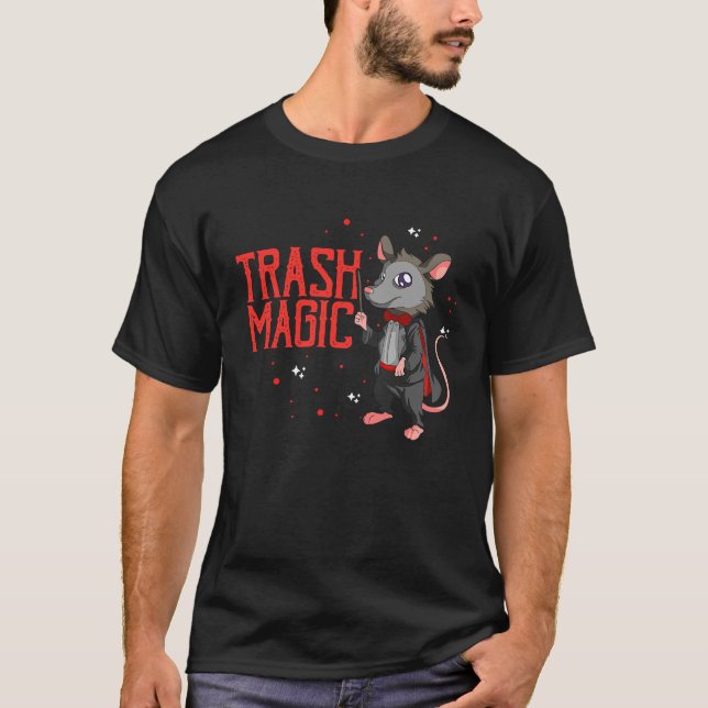 Magician Opossum for Magician Possum T Shirt (Framsida)