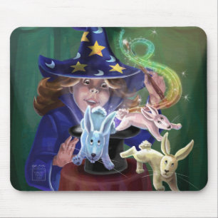 Magician Pulling Rabbits från Hat Musmatta
