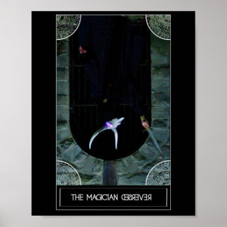 Magician Reversed tarot poster