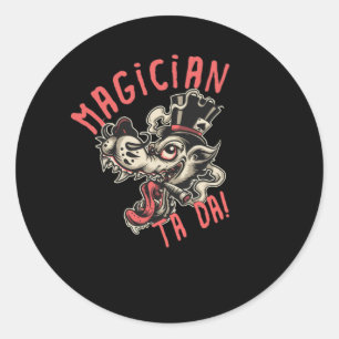 Magician Runt Klistermärke