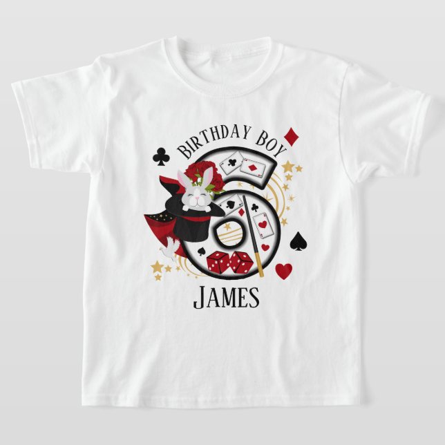 Magician sjätte födelsedag: Shirt Magic T (Laydown)
