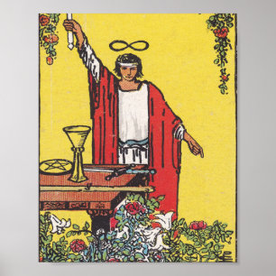 Magician Tarot Card Poster