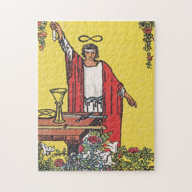 Magician Tarot Card Pussel (Vertikal)