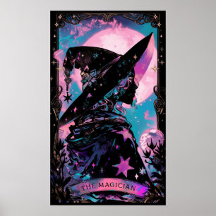 Magician Tarot Card Witchy Poster