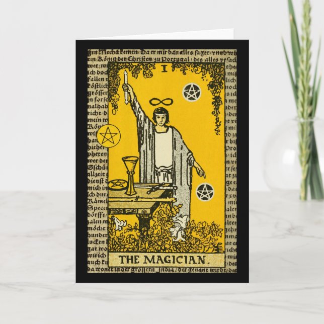 Magician Tarot Kort (Framsida)
