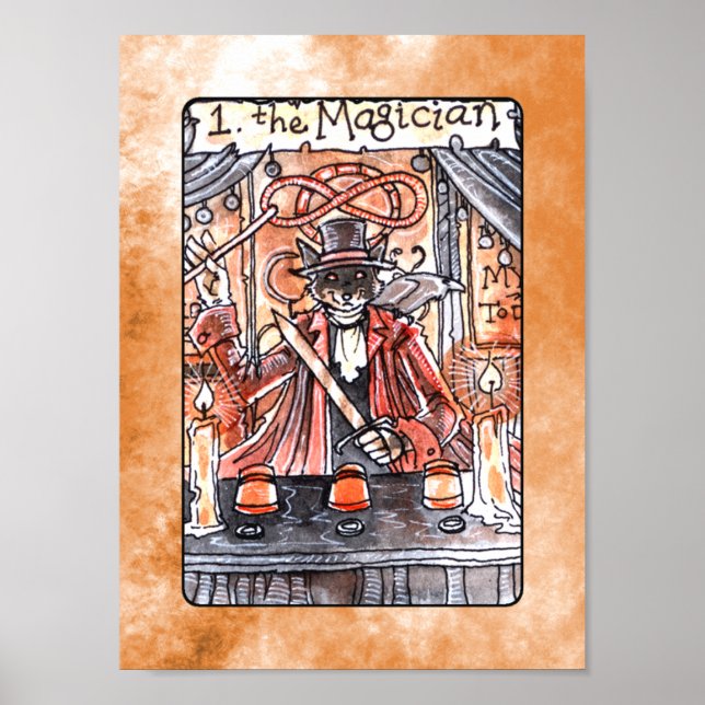 Magician Tarot Poster (Framsidan)
