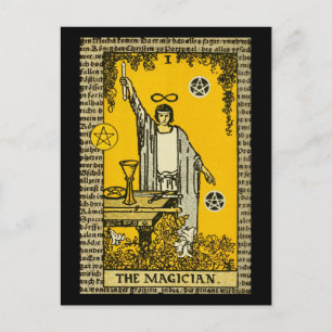Magician Tarot Vykort