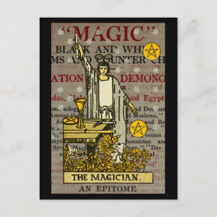 Magician Tarot Vykort