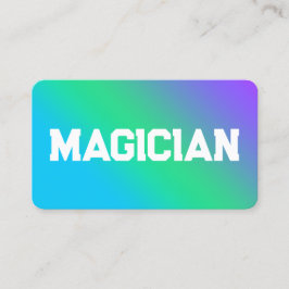 Magician Visitkort
