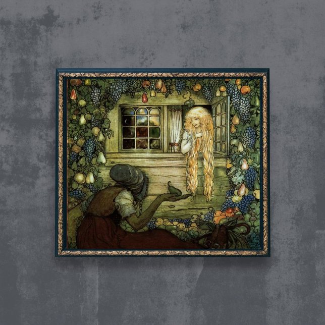 Magicians Cape John Bauer Poster (Skapare uppladdad)