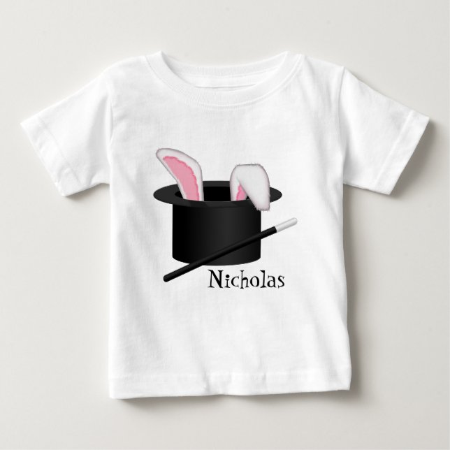 Magicians Hat Personlig Infant / Småbarn Shirt Tee (Framsida)