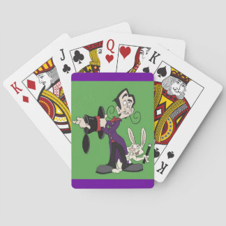 Magicians kanin-uppspelningskort spelkort
