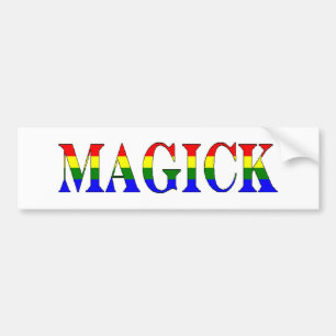 Magick bildekal
