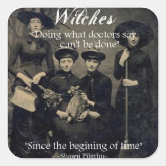 Magick - gör det som inte kan göras fyrkantigt klistermärke