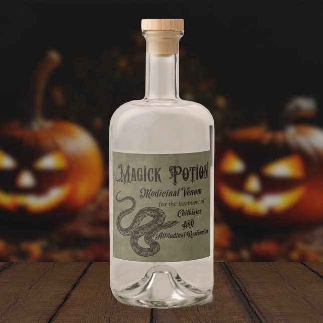Magick-läge Spritflaskor Etikett (Skapare uppladdad)