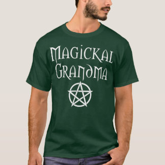 Magickal Grandma Cheeky Witch Wiccan Pagan Mammor T Shirt