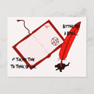 Magickal Memo Vykort