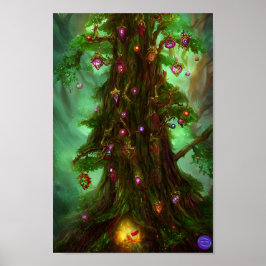 MAGICKE FOREST LJUS POSTER