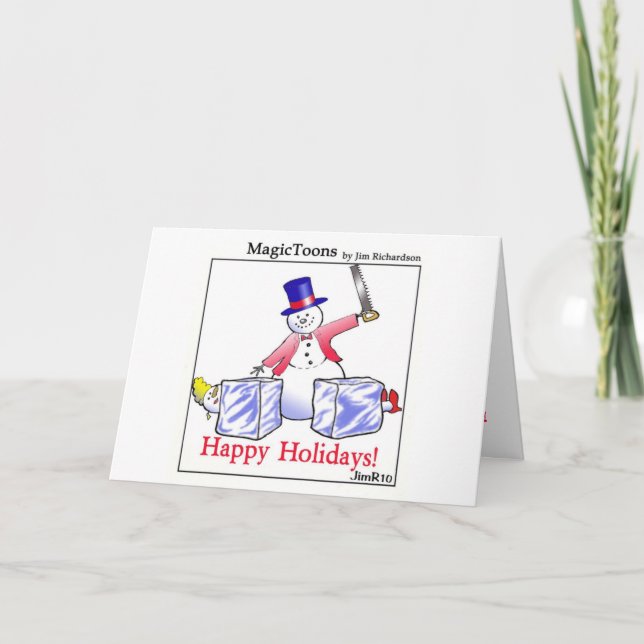 MagicToons Helgdag Card! Helgkort (Framsida)