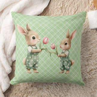 Magie des Frühlings mit Pastel Bunny Dream Kudde