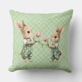 Magie des Frühlings mit Pastel Bunny Dream Kudde