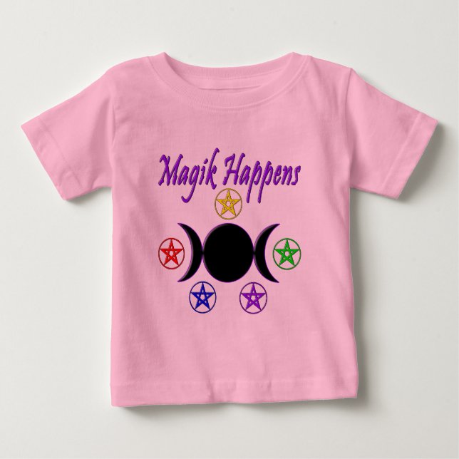 Magik händer tee shirt (Framsida)