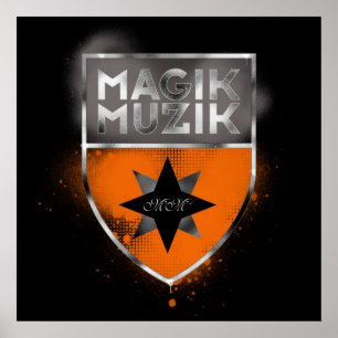 Magik Muzik enorm affisch