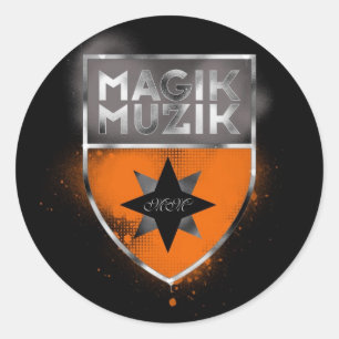 Magik Muzik klistermärke