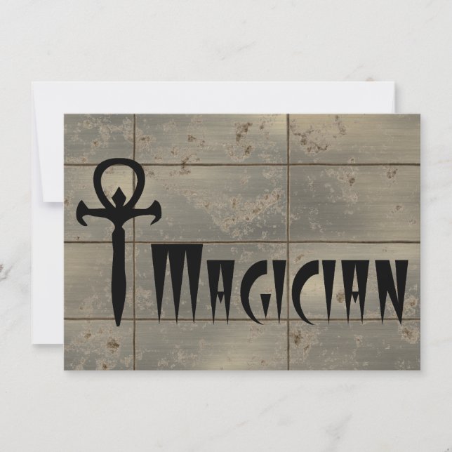 Magiker Inbjudningar (Framsida)