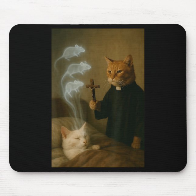 Magiker Katt Meme Katt Exorcism Mus Rolig Fantasy  Musmatta (Framsidan)