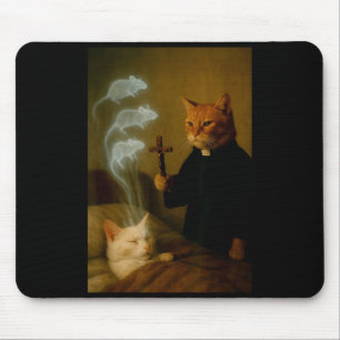 Magiker Katt Meme Katt Exorcism Mus Rolig Fantasy Musmatta