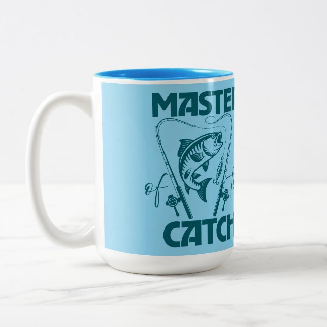 Magiker Över Fångsten Anpassad SVG Grafisk T-Shirt Två-Tonad Mugg (Vänster)