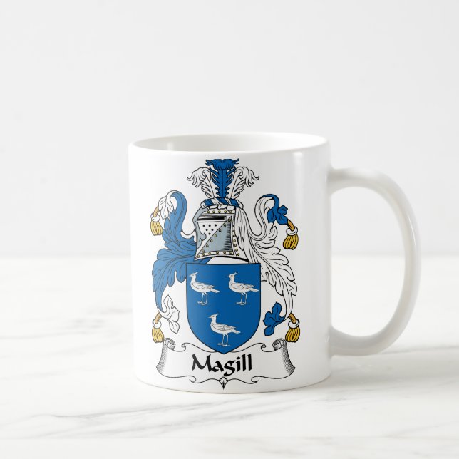Magill familjvapensköld kaffemugg (Höger)