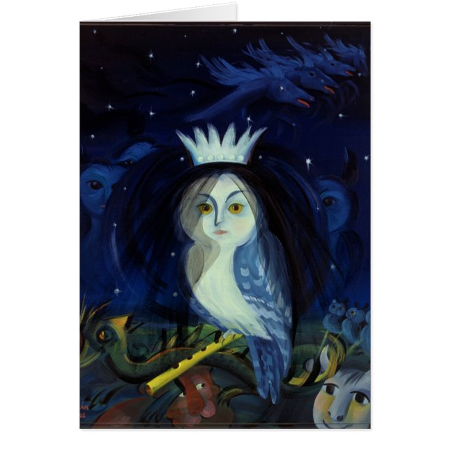 Magin av flöjten 2002 hälsningskort (Framsidan)