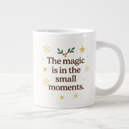 ✨ Magin finns i de små ögonblicken – Holidaymugg Jumbo Mugg