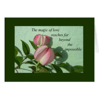 Magin i kärlek - Framable Art Card Hälsningskort