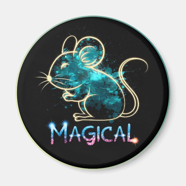 Magische Ratte  Magnet (Framsidan)
