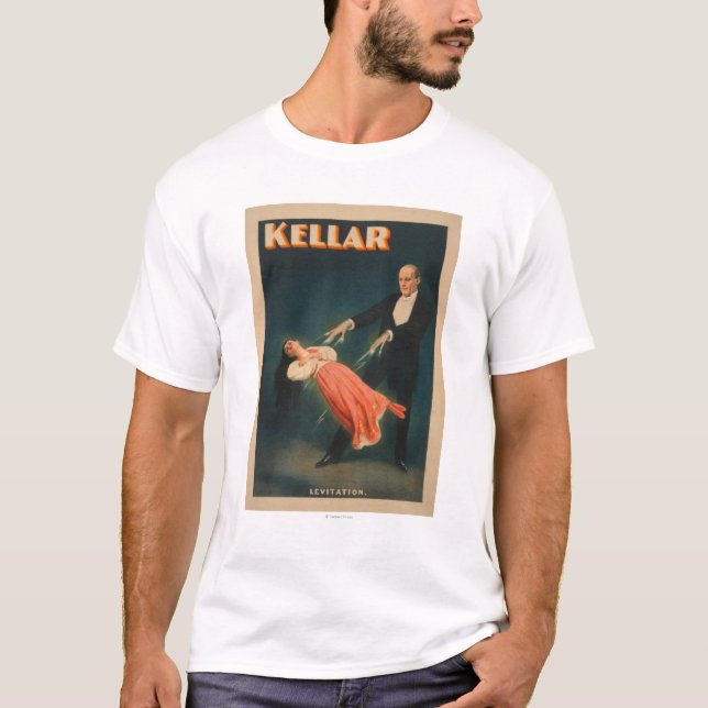 Magisk affisch #2 för Kellar Levitation Tee Shirt (Framsida)