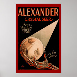 Magisk affisch Alexander för Crystal siare