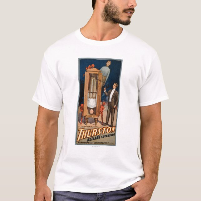 Magisk affisch för Thurston Kellars efterträdare Tee Shirt (Framsida)
