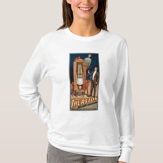 Magisk affisch för Thurston Kellars efterträdare Tee Shirt (Framsida)