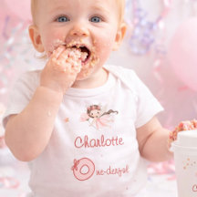 Magisk Ängsglitter Första Födelsedagen Blush Flick