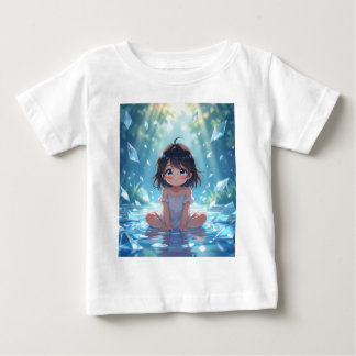 Magisk Anime-Tjej T-Shirt