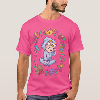 Magisk animeflicka manga sagopiga t shirt