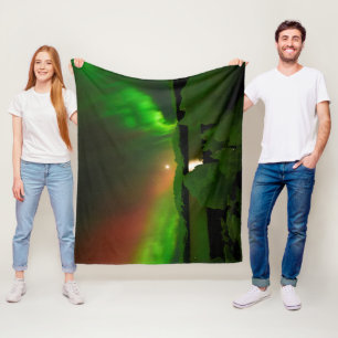 Magisk Aurora Fleecefilt