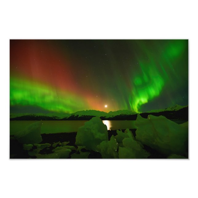 Magisk Aurora Fototryck (Framsidan)