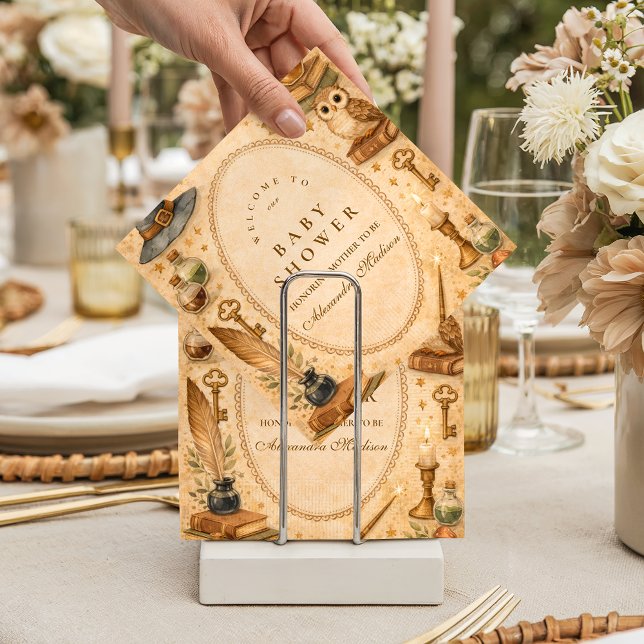 Magisk Bebis-fest med en touch av fantasin för Tro Pappersservett (Skapare uppladdad)