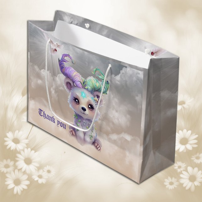 Magisk björn unge i pastel glitter. (Skapare uppladdad)