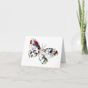 Magisk Butterfly ~ Card/inbjudningar Inbjudan