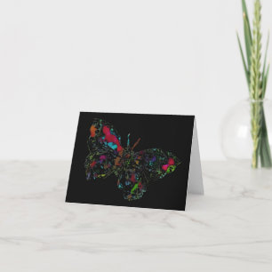 Magisk Butterfly ~ Card/inbjudningar Inbjudan